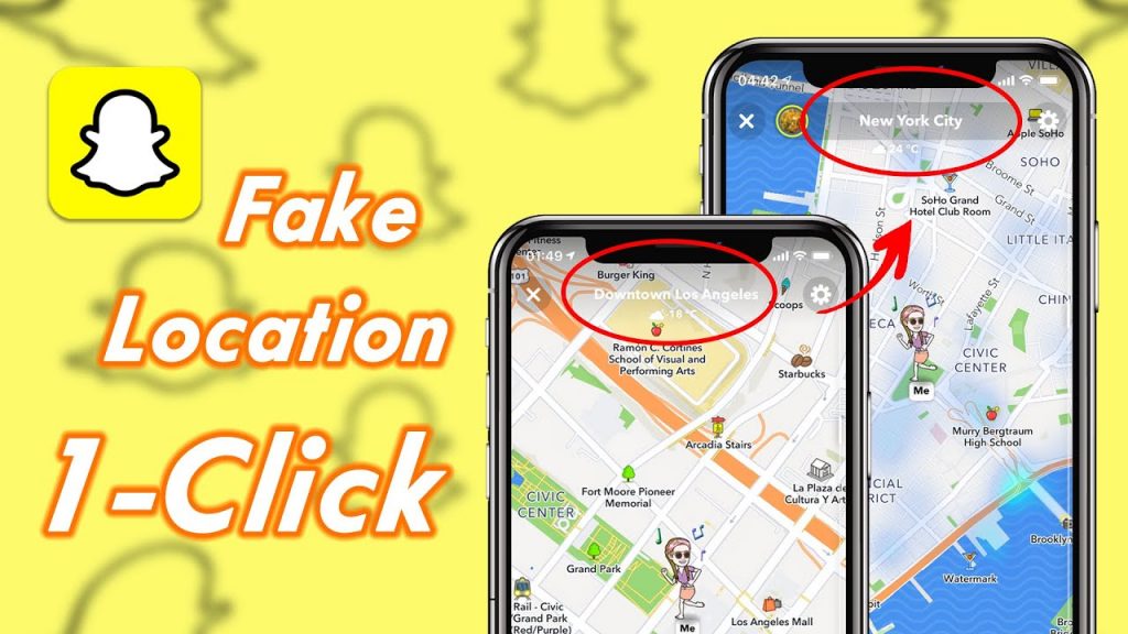 fake snapchat location on iphone