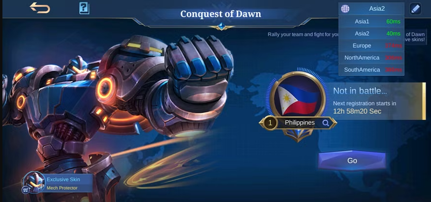 mobile legends Conquest of Dawn